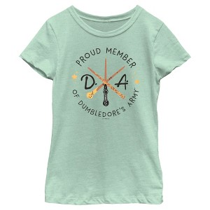 Girl's Harry Potter Proud Member of Dumbledore's Army T-Shirt - 1 of 4