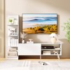 Tangkula TV Stand for TVs up to 50'' Modern TV Cabinet Media Entertainment Center w/ Bookshelf & 3-Position Adjustable Shelf - 4 of 4