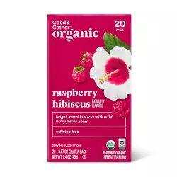 Organic Raspberry Hibiscus Tea - 20ct - Good & Gather™