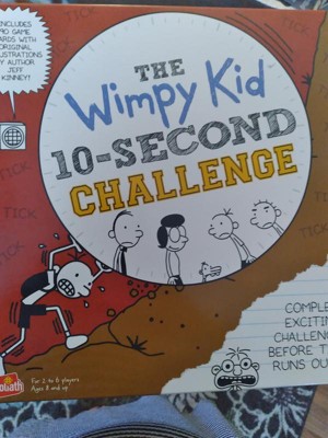 Pressman Diary of a Wimpy Kid 10-Second Challenge Board Game