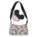 Disney Mickey Mouse White Women’s Handbag With Removable Coin Purse