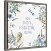Amanti Art Bohemian Blue 10A by Lisa Audit Canvas Wall Art Print Framed 16 x 16-in. - 3 of 4