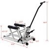 Hydraulic Motorcycle Lift Jack, 1500 LBS Capacity Foot-Operated Motorcycle Lift Table, ATV Scissor Lift Jack with 4.5" - 15" Lifting Range - 2 of 4