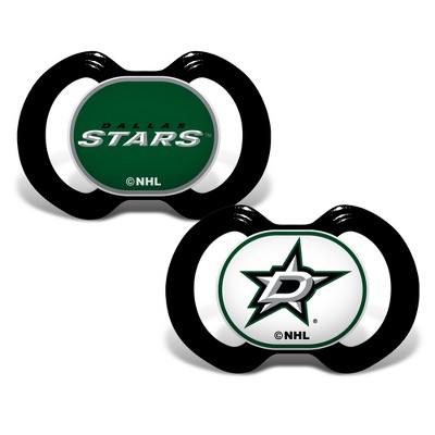 MasterPieces NHL Dallas Stars Baby Fanatic 2-Pack Pacifiers