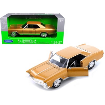 1965 Buick Riviera Gran Sport Gold 1/24-1/27 Diecast Model Car by Welly
