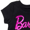 Barbie Big Girls Fashion Pullover Graphic T-shirt Black / Silver 14-16 :  Target