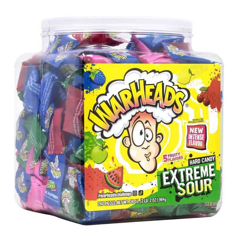 Warheads Xtreme Sour Hard Candy - 34oz, 5 of 7