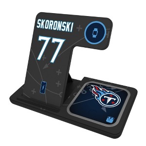 NFL Tennessee Titans Players Game Tactic 15-Watt 3 in 1 Charging Station - 1 of 4
