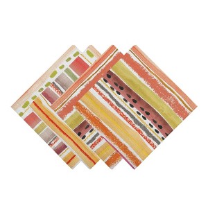 Laural Home Harvest Snippets 4-Pc. 20" x 20" Napkin Set - 1 of 2