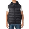 Alpine Swiss Gage Men's Puffer Vest Down Alternative Light Packable Water-Resistant Quilted Sleeveless Jacket Removable Hood - 4 of 4