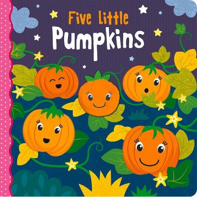 Five Little Pumpkins - (Finger Puppet Books) by  Georgina Wren (Board Book)