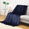 Heated Blanket Electric Throw, Reversible Two-Color Flannel Heating Blankets, Soft Heated Throws for Couch with 5 Heat Setting - 3 of 4