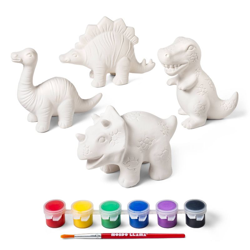 Paint-Your-Own Ceramic Dinosaurs Kit - Mondo Llama&#8482;, 3 of 9