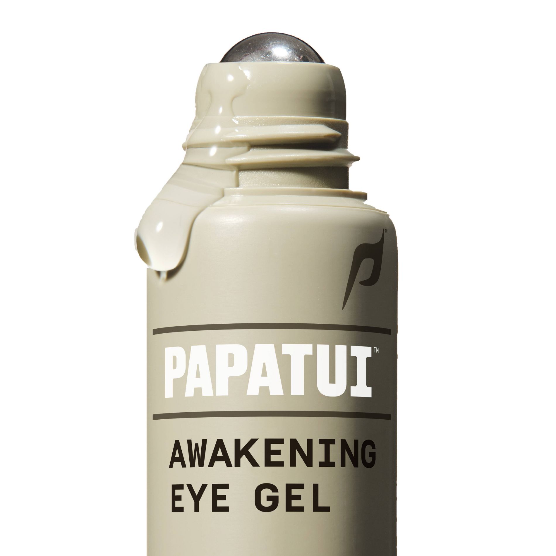 Papatui Men's Paraben-Free Hyaluronic Acid and Caffeine Eye Gel Rollerball - Unscented - 0.5 fl oz
