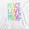 Men's Woodstock The Love, Peace, Music Pull-Over Hoodie - 2 of 4