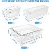 Attop Clear 10-Pack Refrigerator Storage Boxes, Stackable with Lids, BPA-Free, Suitable for Fruits, Vegetables, and Beverages - 2 of 4