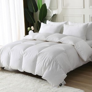 BPC Lightweight Modern All Season Down Comforter, Machine Washable and Dryable for Easy Care - 1 of 4