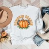 Simply Sage Market Pumpkin Season Checkered Sweatshirt - 3 of 4