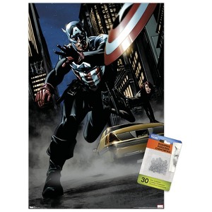 Trends International Marvel Comics - Captain America - Comic Unframed Wall Poster Prints - 1 of 4