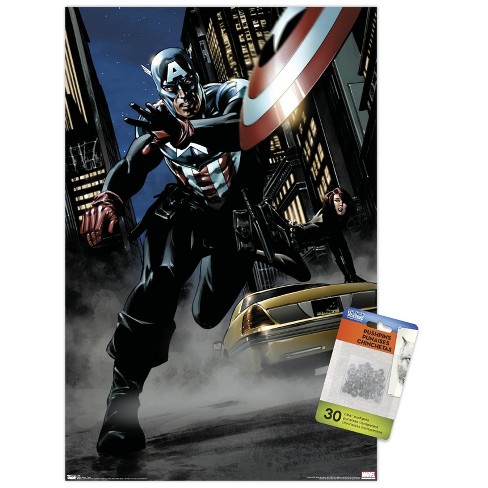 Trends International Marvel Comics - Captain America - Comic Unframed Wall Poster Prints - image 1 of 4