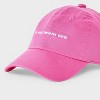 In My Mom Era Baseball Hat - Universal Thread™ Pink - 4 of 4