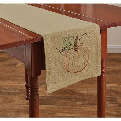 Park Designs Rustic Pumpkin Table Runner - 54"L