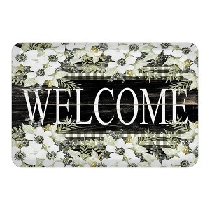 Laural Home Blooming Welcome 20" x 30" Anti-Fatigue Kitchen Mat - 1 of 1