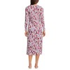 Lands' End Women's Cotton Long Sleeve Midcalf Nightgown - 2 of 3