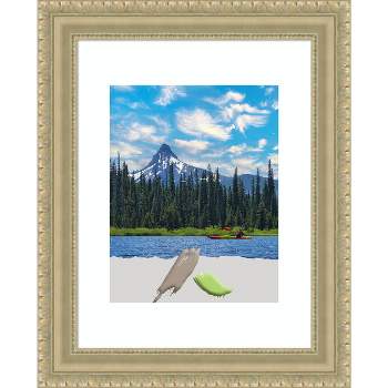 Amanti Art Champagne Teardrop Wood Picture Frame