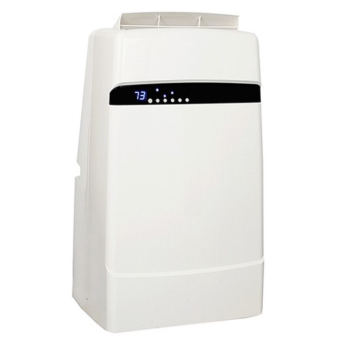 13,000 BTU Portable Air Conditioner, Dual-Hose System in Grey with  Dehumidifier