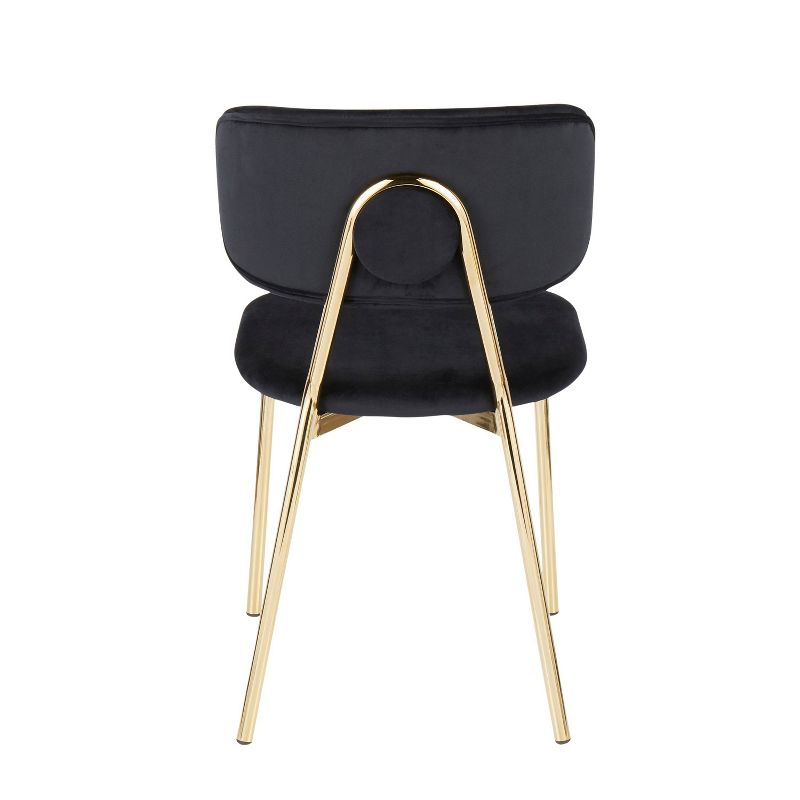Set of 2 Bouton Contemporary Glam Chair - LumiSource, 6 of 13