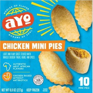 Ayo Frozen Mini Pies Chicken - 8oz/10ct - 1 of 4