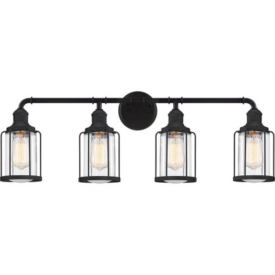Quoizel Lighting Ludlow 4 - Light Vanity in  Earth Black