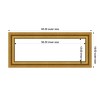 Amanti Art Parlor Gold Framed Magnetic Dry Erase Board - 4 of 4