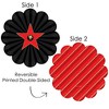 Big Dot of Happiness Red Carpet Hollywood - Movie Night Party Round Table Decorations - Paper Chargers - Place Setting For 12 - 3 of 4
