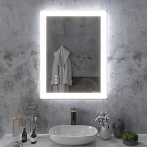 Black Framed LED Mirror - 1 of 4