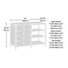 Industrial Office Storage Cabinet with Drawers & Adjustable Shelves - 2 of 4