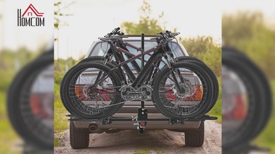 Homcom fashion bike rack