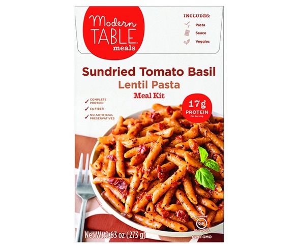 Modern Table&#174; Sundried Tomato Basil Lentil Pasta Meal Kit - 9.63oz