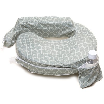 My Brest Friend Deluxe Flower Key Nursing Pillow Grey