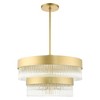 Livex Lighting Norwich 6 - Light Chandelier in  Soft Gold - 3 of 4