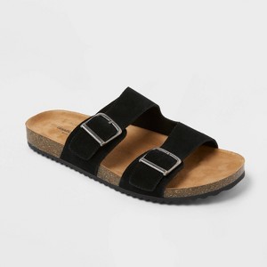 Men's Saul Suede Two Band Sandals - Goodfellow & Co™ - 1 of 4