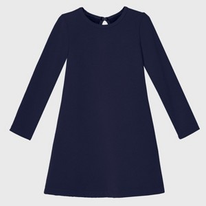City Threads USA-Made Cotton Fleece Soft A-Line Dress - 1 of 4