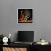 Notoriart Whiskey and Vintage Hat Bar Cart Art For Men Framed - 2 of 4