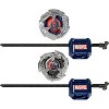 Beyblade X Marvel Spider-Man 3-60F vs. Venom 3-80N Multipack Set, Includes 2 Right-Spin Tops & Launchers – Great For Any Marvel Fan - 2 of 4