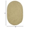 Colonial Mills Spring Meadow Area Rug - Sprout Green 3'x5' - 2 of 2
