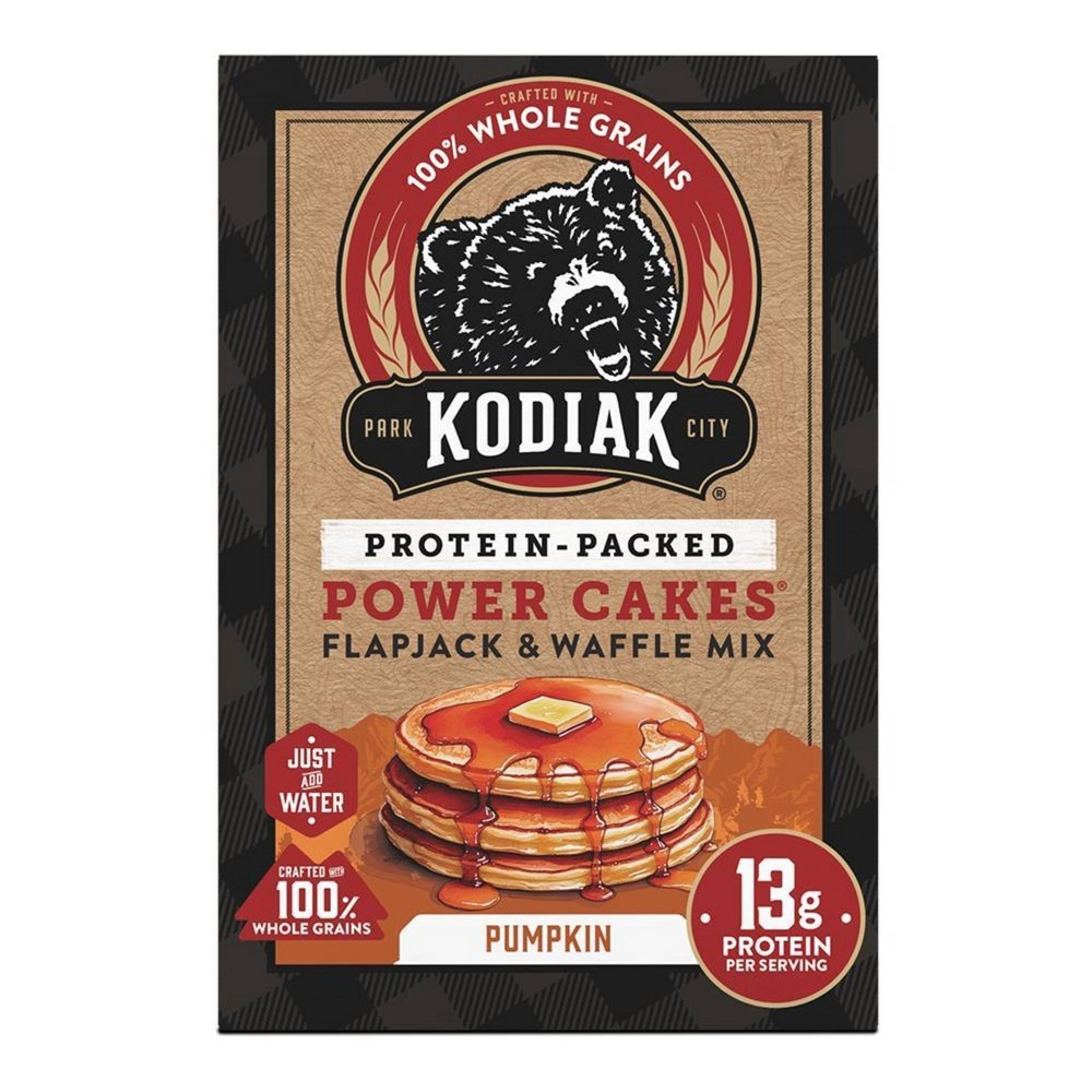Kodiak PUMPKIN FLAX ENERGY CAKES FLAPJACK & WAFFLE MIX