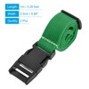 Unique Bargains Travel Luggage Adjustable Buckle Belt Utility Strap 2 Pcs - 2 of 4