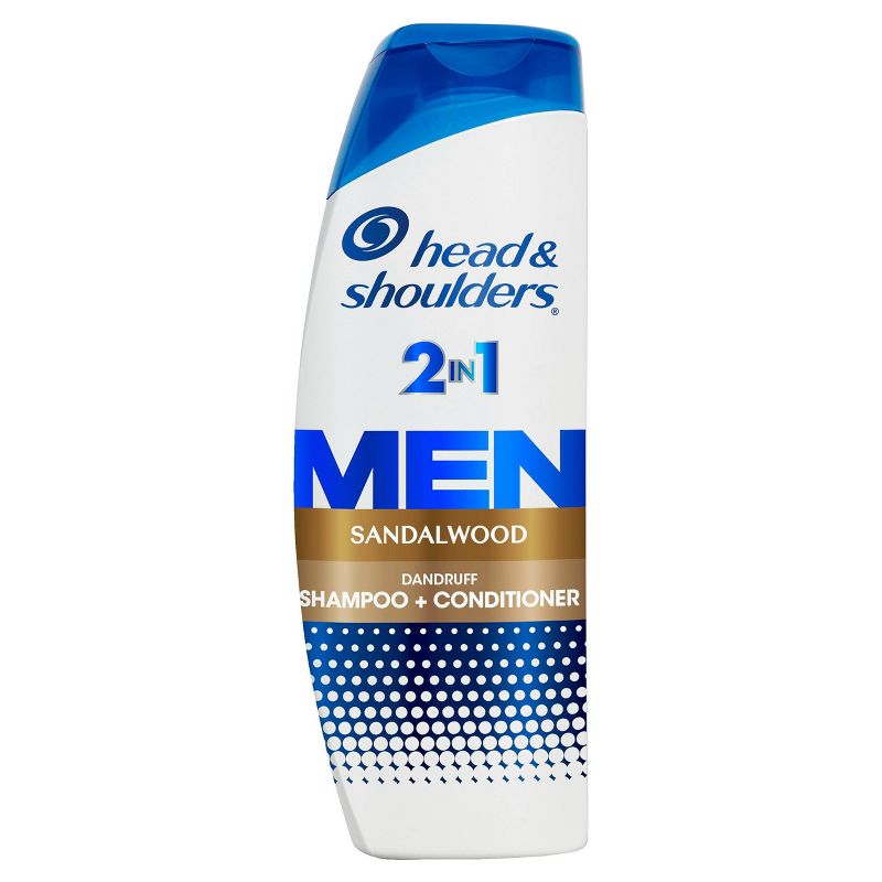 Head &#38; Shoulders Men&#39;s 2-in-1 Dandruff Shampoo and Conditioner, Anti-Dandruff Treatment, Sandalwood for Daily Use, Paraben-Free - 12.5 fl oz, 1 of 15