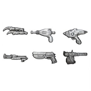 Fanattik Fallout Limited Edition Weapons Pin Badge Set of 6 - 1 of 3